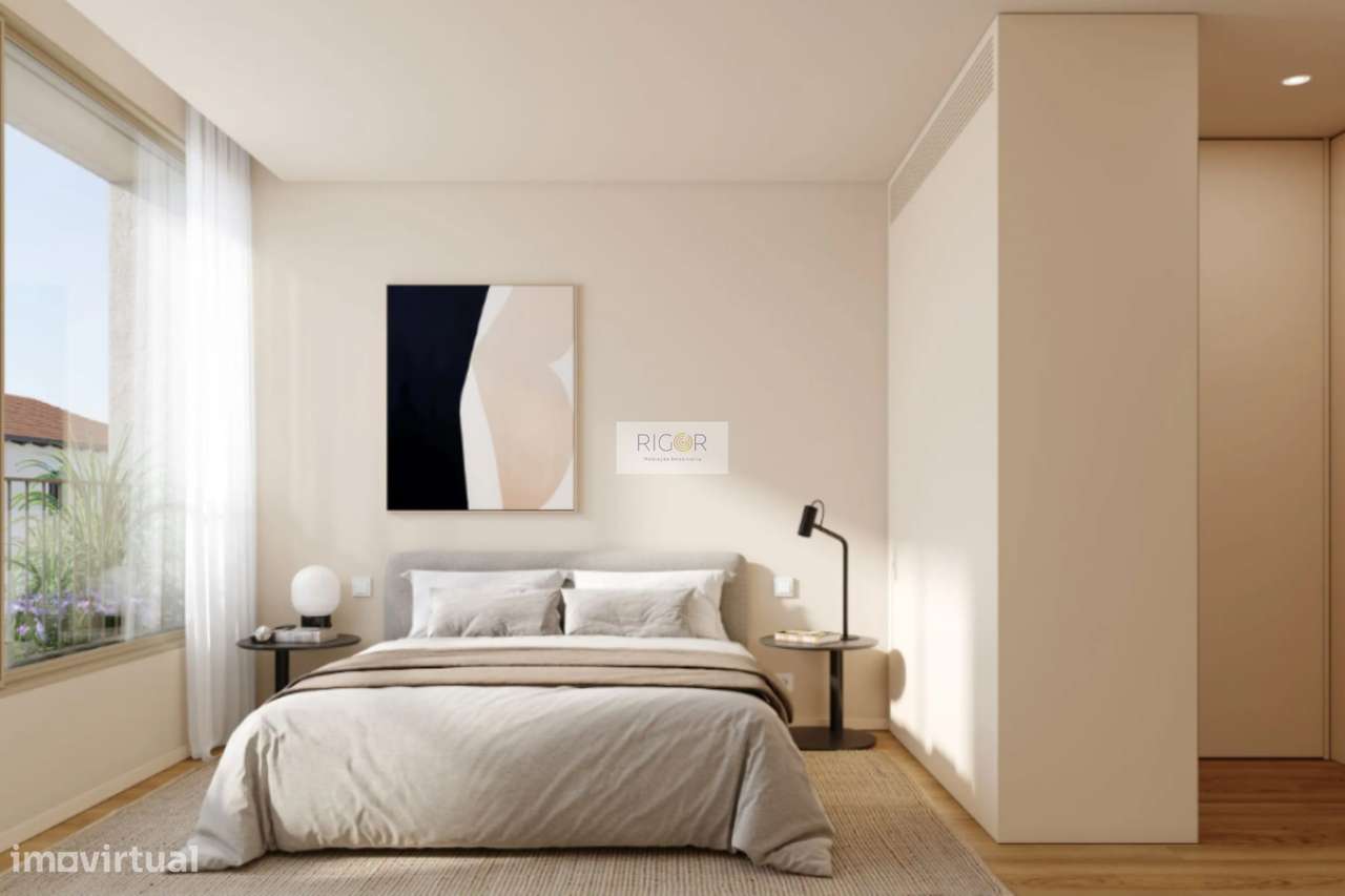 Apartamento T2 com varanda Matosinhos SUL a 300mts da praia - Grande imagem: 5/13