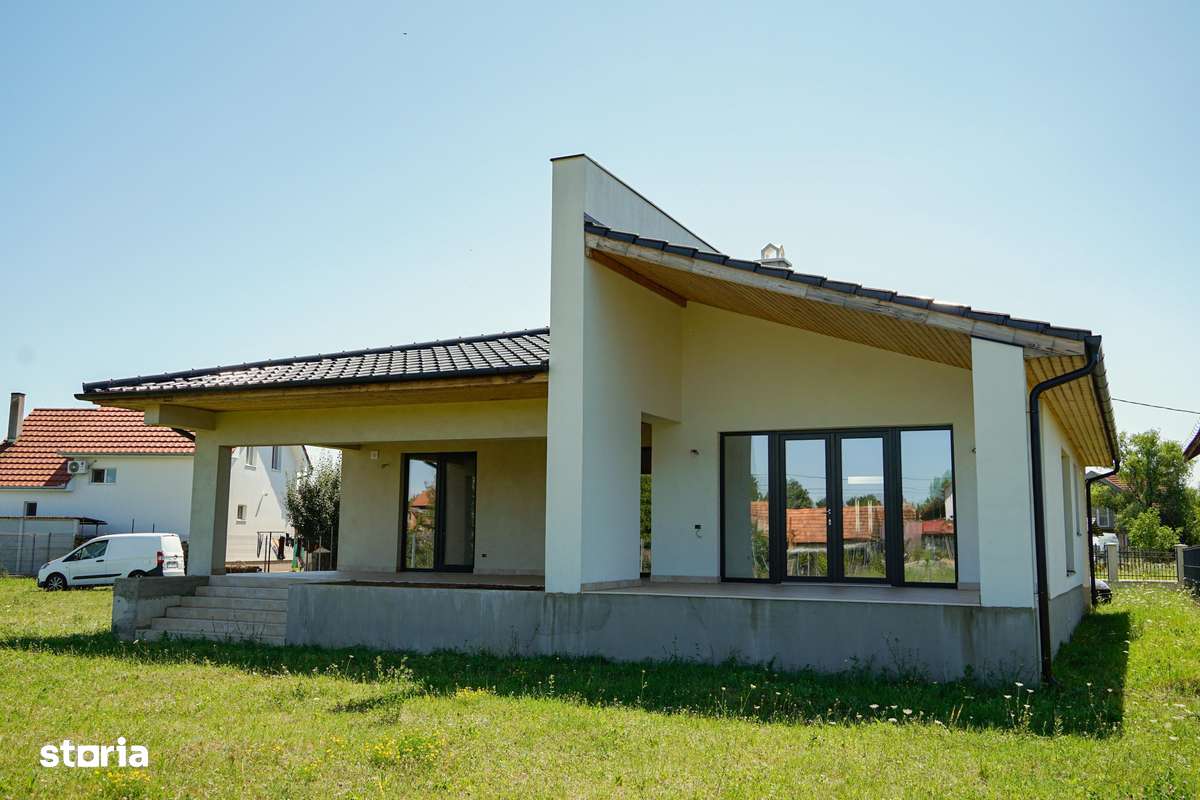 Casa in stil scandinav – 3 dormitoare, teren 2.100 mp – dublu front - Imagine principală: 4/20