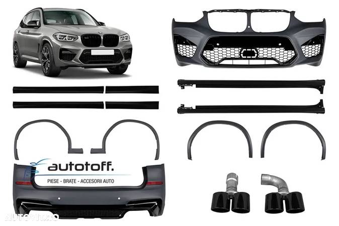 Pachet exterior BMW X3 G01 (17-21) X3M Design - 1