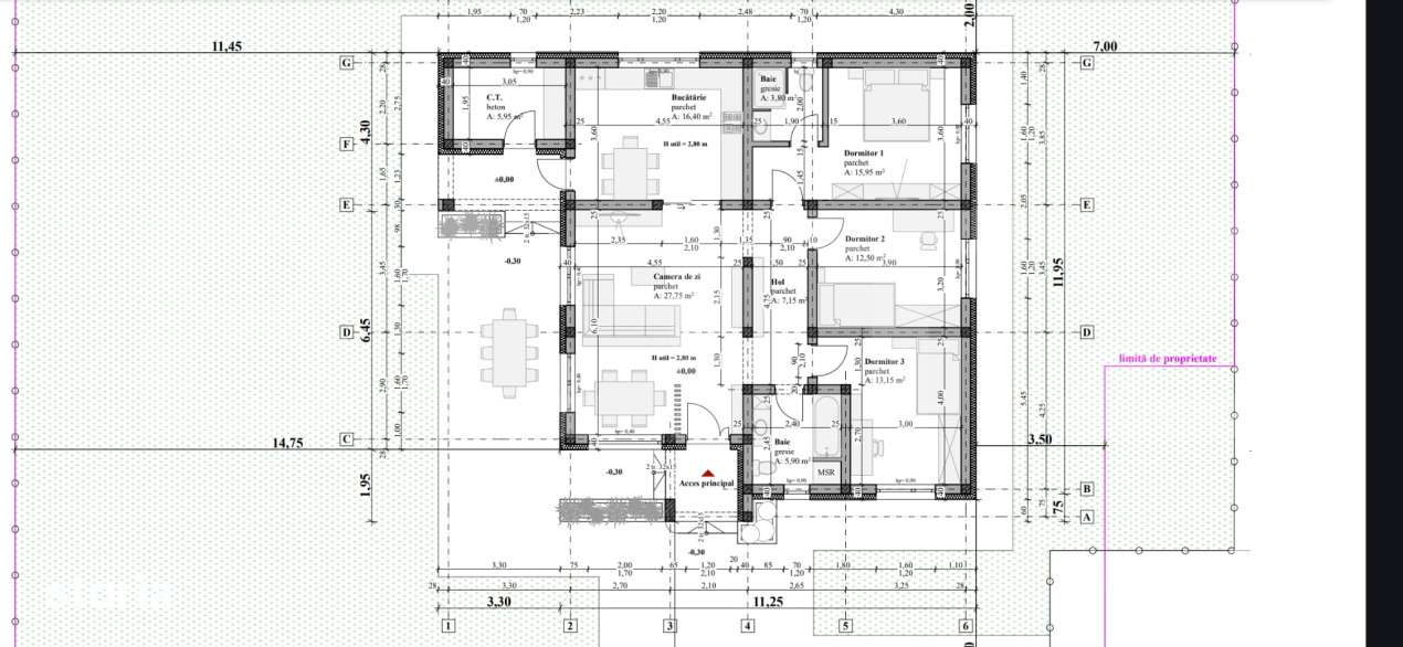 Casa de 110mp, 700 mp teren, zona Sf Ilie Nou - Imagine principală: 5/8