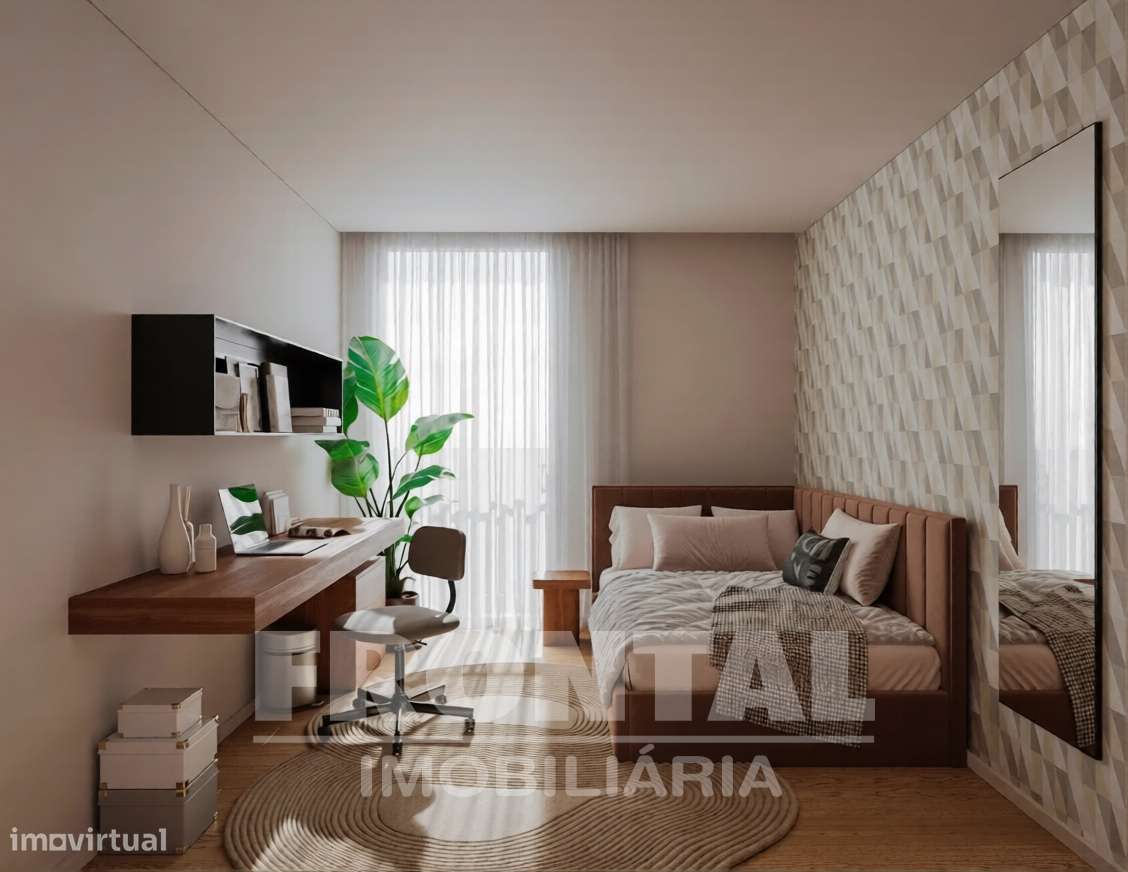 Apartamento T1 com Varanda e Garagem | Junto ao Polo Universitário - Grande imagem: 2/5