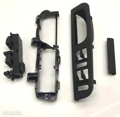 Conjunto puxador condutor + comutador vidros Volkswagen Golf 4 Bora - 3