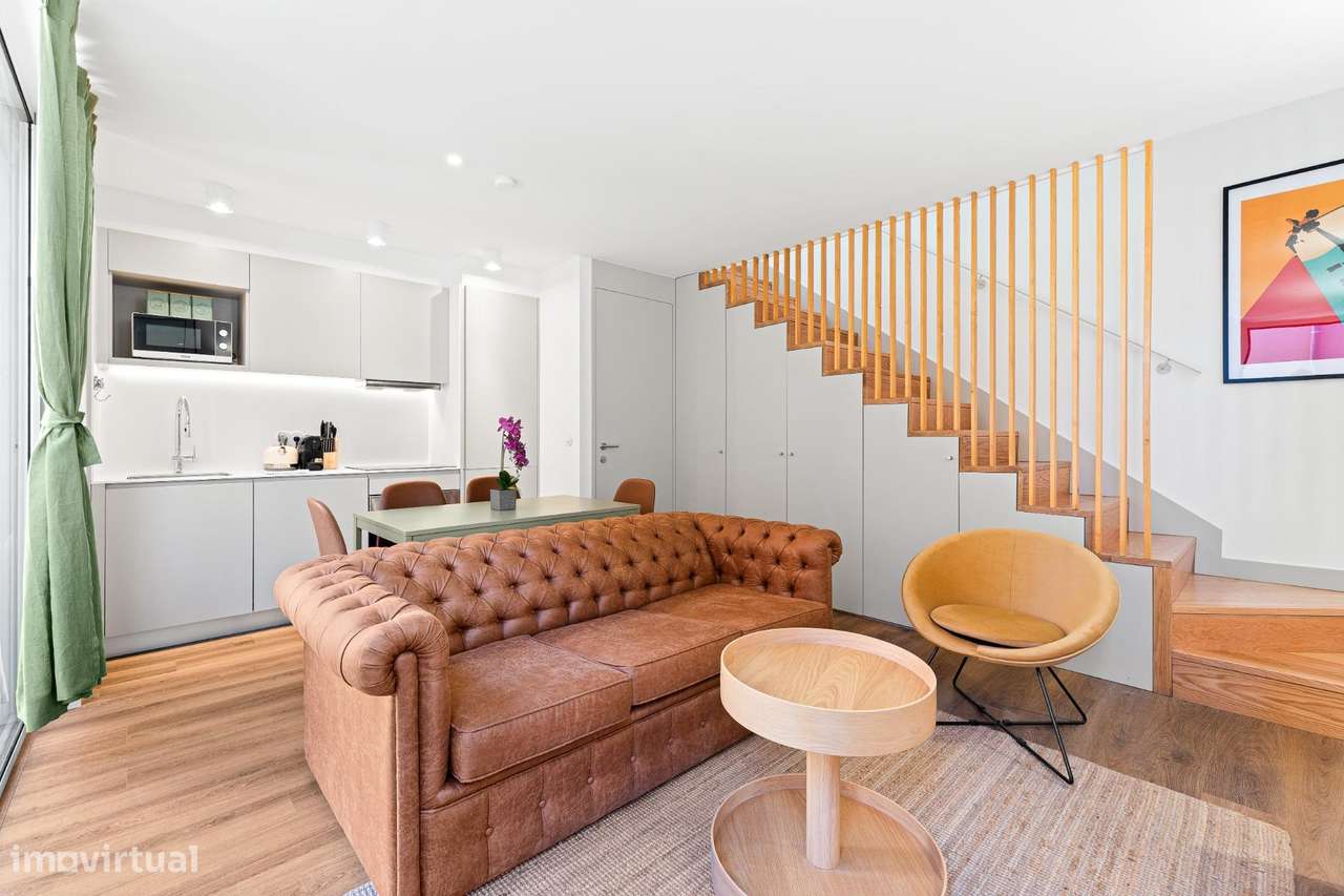 T1 Duplex com Terraço Novo na Rua do Bonjardim-4