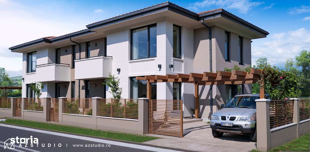 Exclusivitate | Casa tip duplex l Bujoreni – zona Nord Residence-0