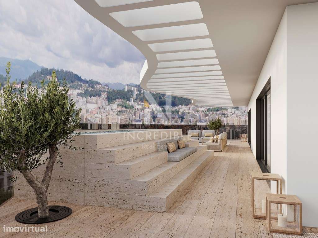 PENTHOUSE T4 DE LUXO COM PISCINA EM BRAGA, PORTUGAL - Grande imagem: 4/38