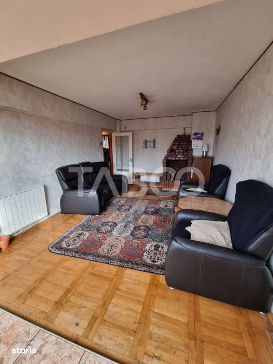 Apartament 4 camere de vanzare decomandat 90mp zona Central Sibiu - Imagine principală: 2/14