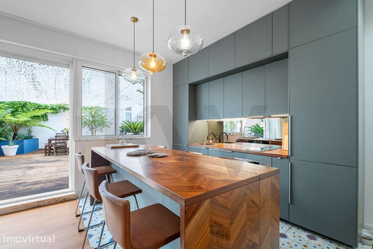 APARTAMENTO T3 NO CENTRO DE LISBOA– RENOVAÇÃO DE 2020 |  100M2 TERRAÇO-8