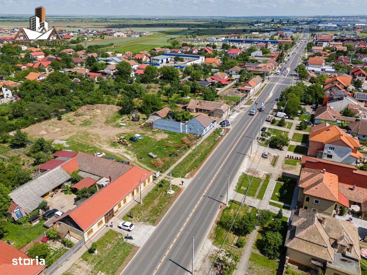 Teren intravilan Dumbravita& principala-3500 mp 0% Comision - Imagine principală: 4/6