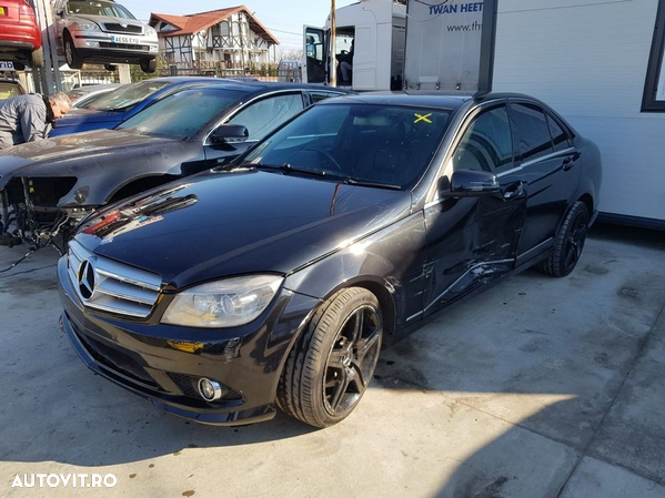 Fata completa mercedes C class W204 2.2 capota bara far aripa trager - 1