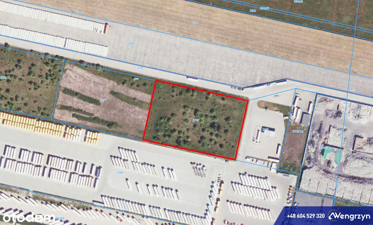 Atrakcyjna 1 ha działka inwestycyjna przy autostradzie A4, media, MPZP-5