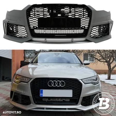 Bara Fata compatibila cu Audi A6 C7 4G Facelift RS6 Design - 1