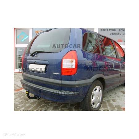 Carlig de remorcare pentru Opel ZAFIRA - 5usi. ( F _75) - sistem semidemontabil -cu suruburi din 1998 pana 2005 - 11