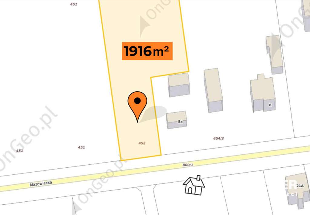 Super działka budowlana! Wszystkie media w drodze - Pełny obrazek: 4/5