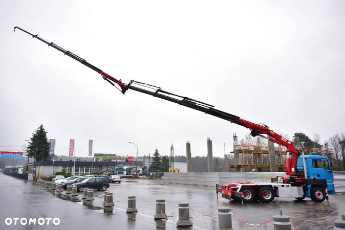 MAN TGA 28.410 6x2 HMF 3720 + Fly Jib Wciągarka HDS Żuraw Wciągarka Crane Kran Winch - 10