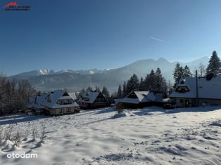 Działka inwestycyjna Zakopane-Czajki widok Giewont