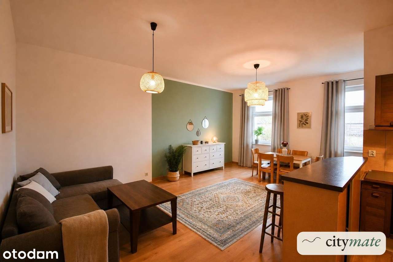 | 2- pokojowe mieszkanie na Wildzie | 47m2 | ul. Wspólna |