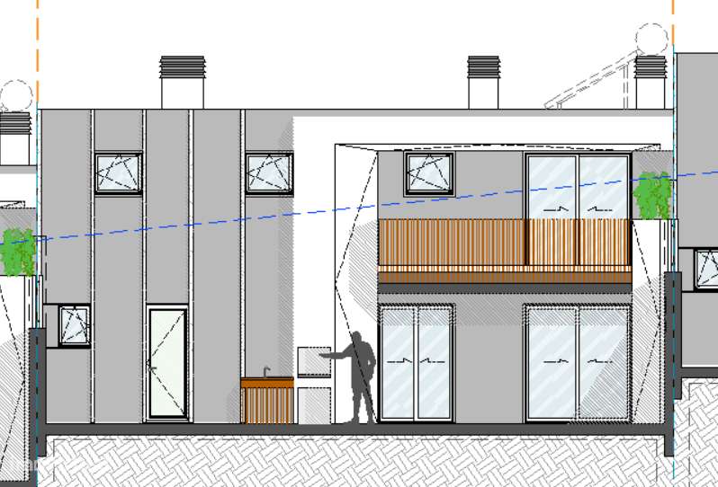 Terreno para construção moradia com PIP com arquitetura aprovada-6