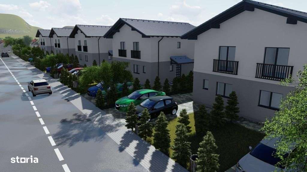 Complex de case tip duplex, 85 mp ,teren intre 250 -350 ,LIVEZENI - Imagine principală: 4/6