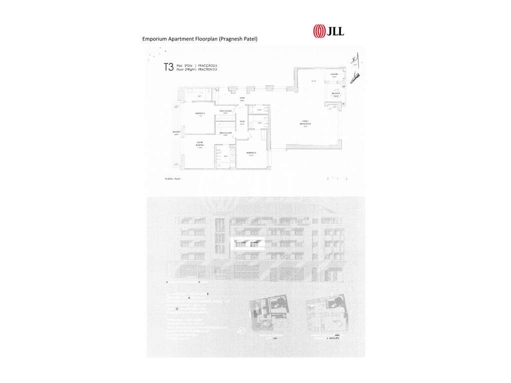 Apartamento T3 com garagem no Edifício Emporium, Porto-26