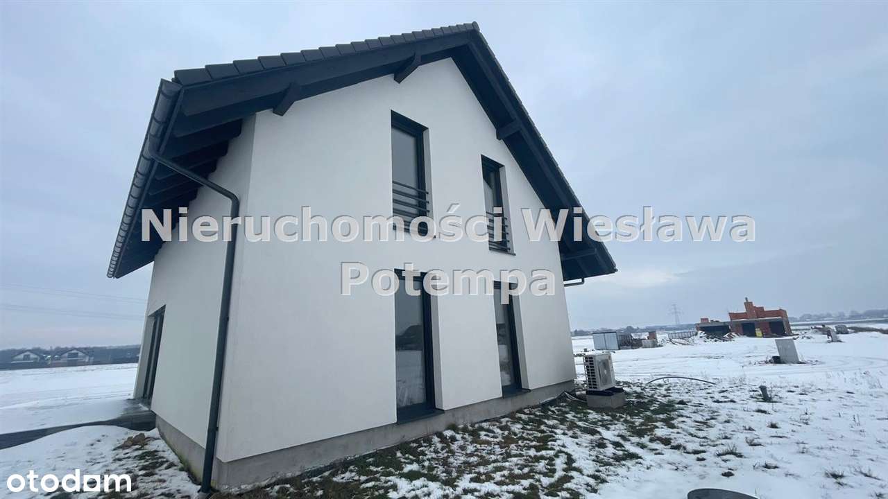 Nowoczesny dom w stanie deweloperskim – komfort, jakość| 125 m²-1