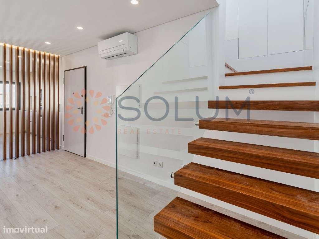 T4 Duplex novo, centro da vila de Alcochete-12