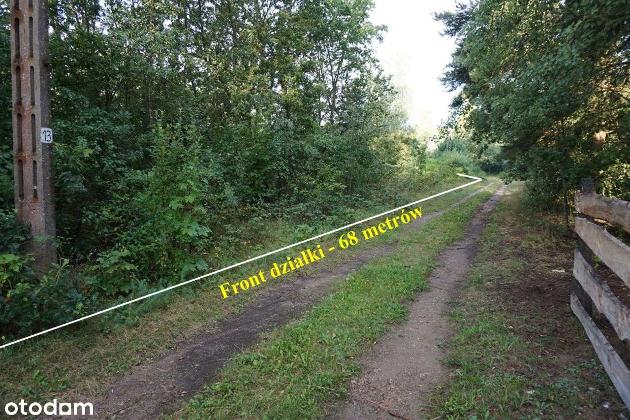 Działka 1596 m² na skraju lasu, Sobień, Białaczów-0