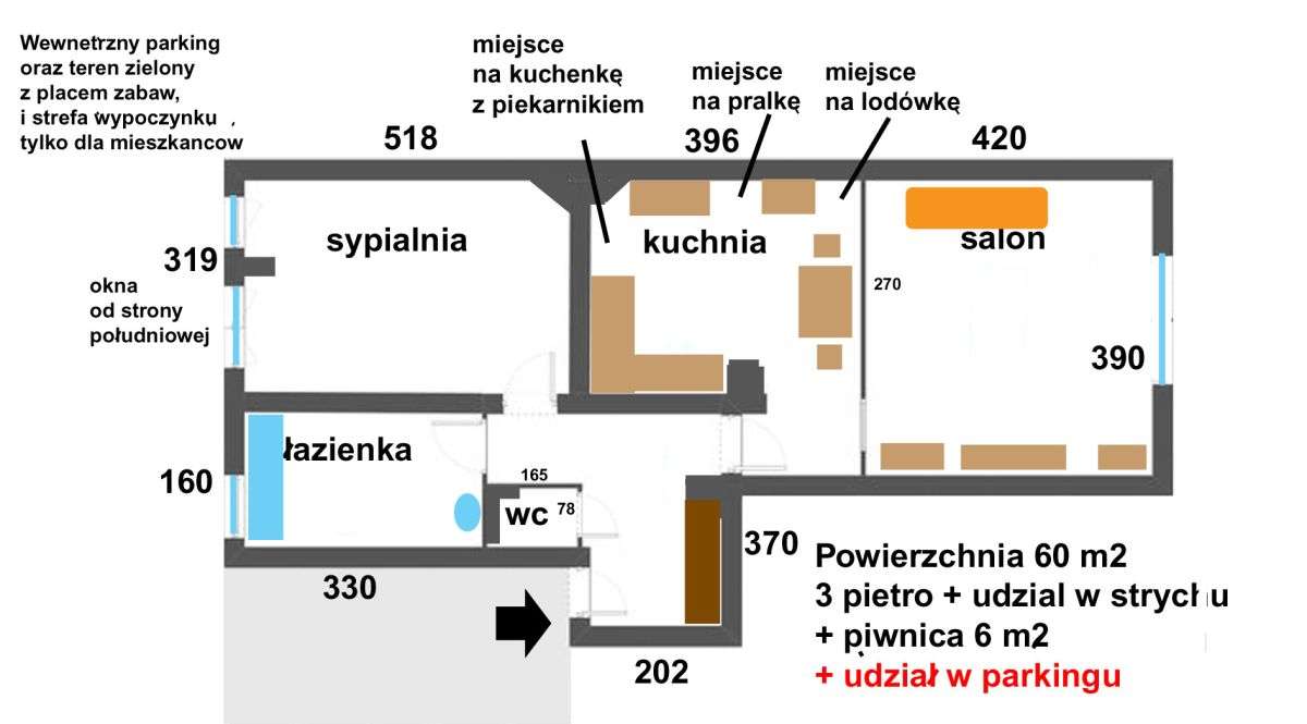 Bez Prowizji, Z Parkingiem + Strych-3