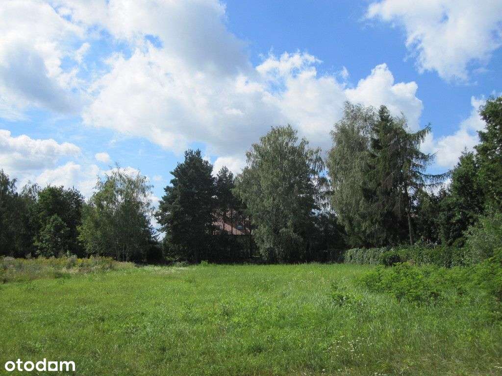 Klaudyn-działka budowlana blisko lasu.-3