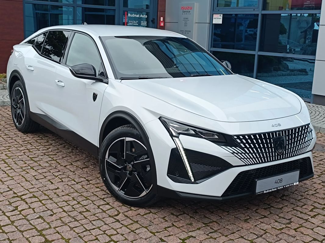 408 GT mHEV 136KM, Kredyt "0%", Matrix LEX, Alcantara, Kamery 360