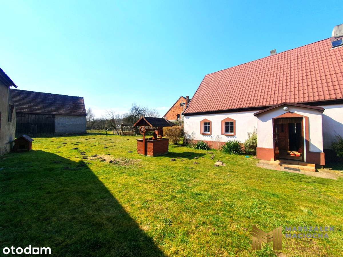 5200 m2 z domem i zabudowaniami, Kozowo, okazja!-2