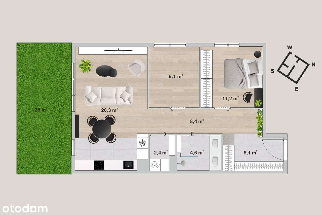 Obniżka ceny •  Bezpośrednio • Wysoki standard • Kameralnie • Bez PCC-1