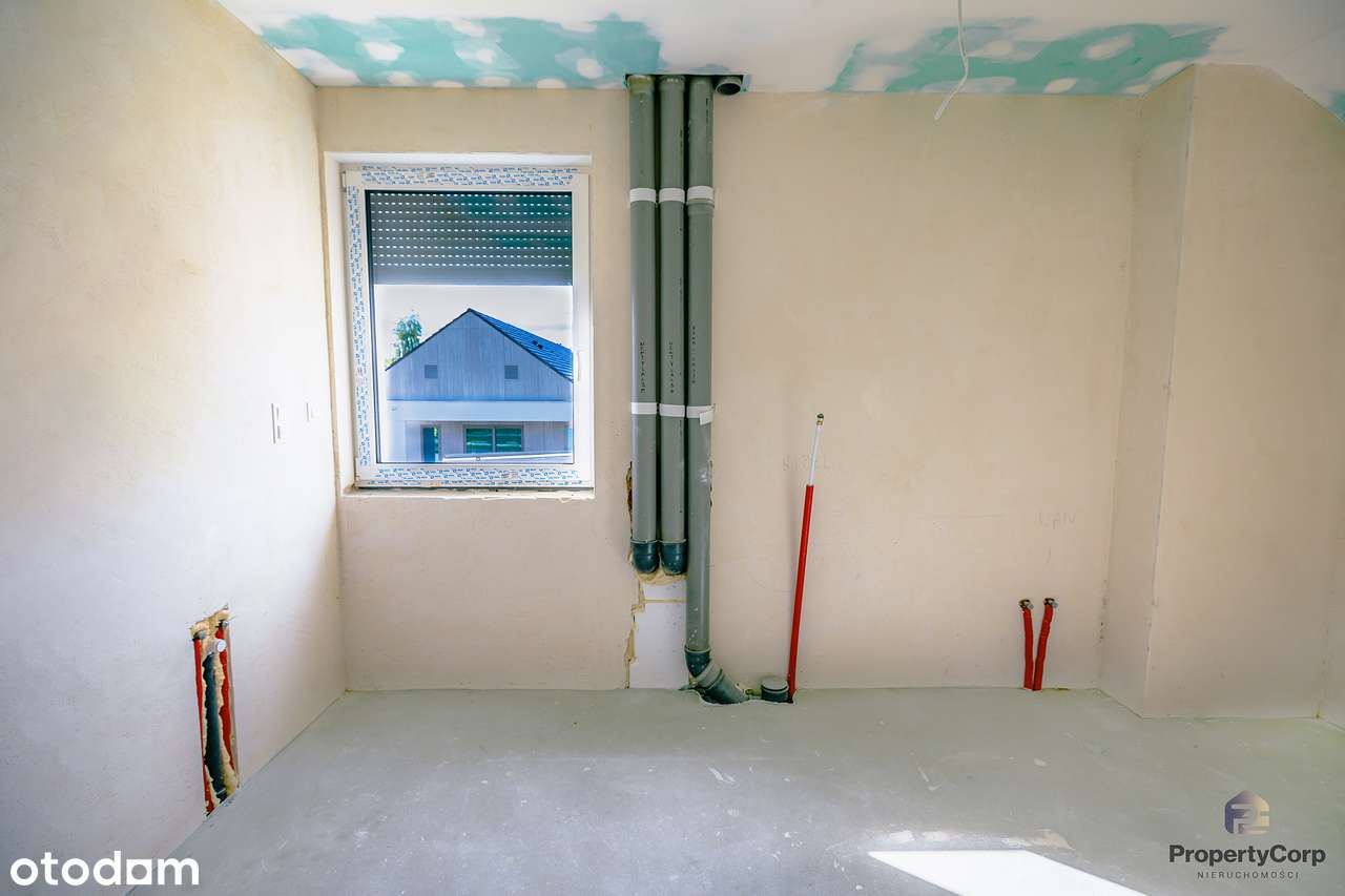 Dom w zabudowie bliźniaczej | Stan deweloperski | Garaż | Duży ogród-8