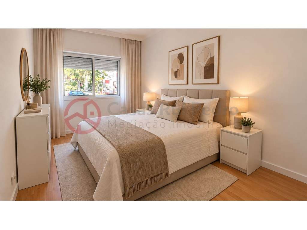 Apartamento T2 remodelado, Lavradio-8