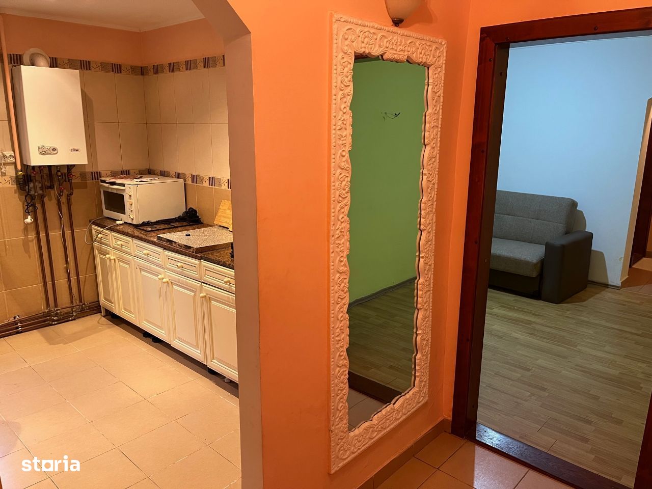 Apartament 2 cam. parter, constr. din caramida Zona Fabrica de Paine