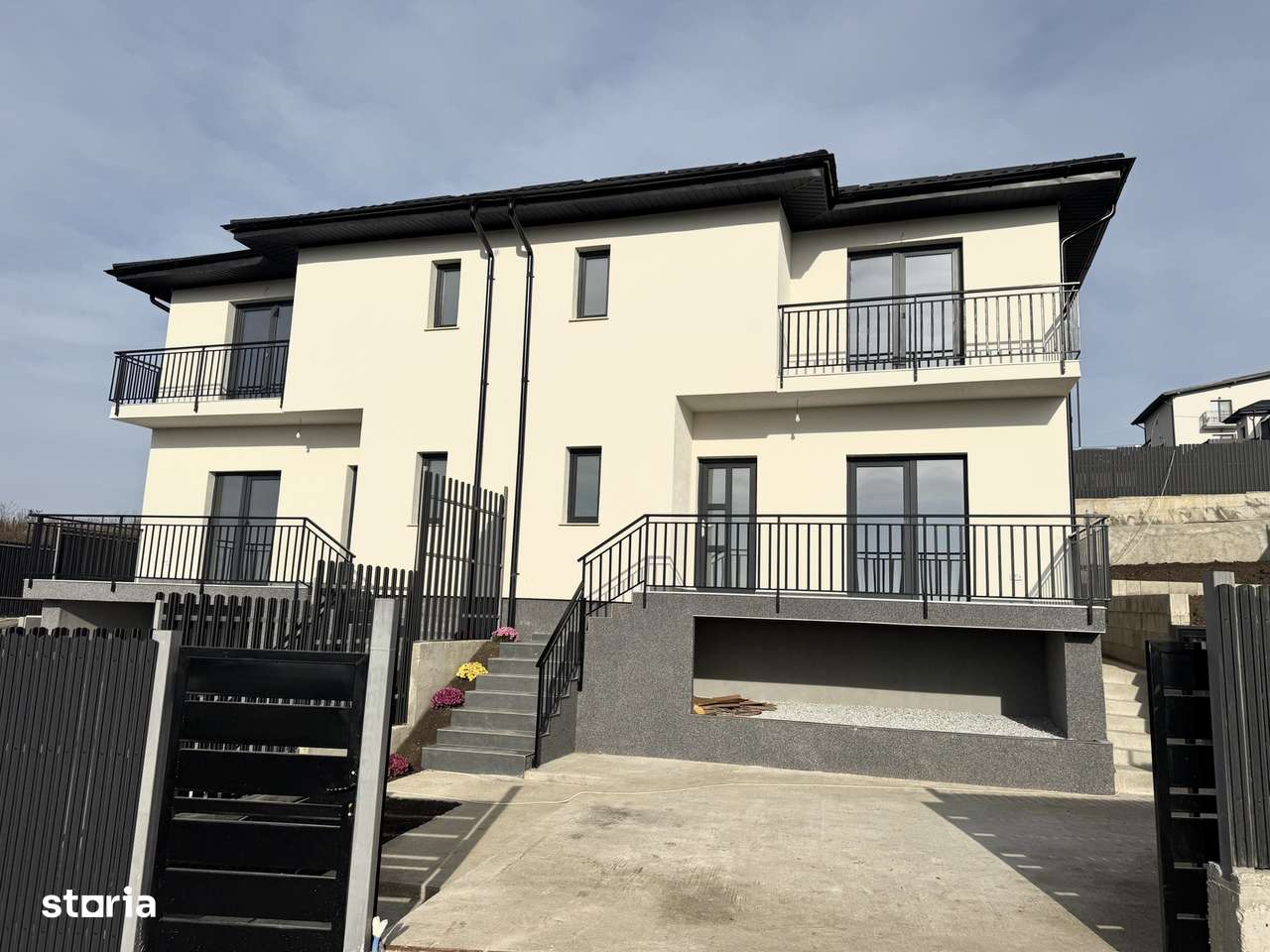 310 mp teren!BECI!FINALIZATA!CANALIZARE! Vila 4 camere, Valea Lupului-0