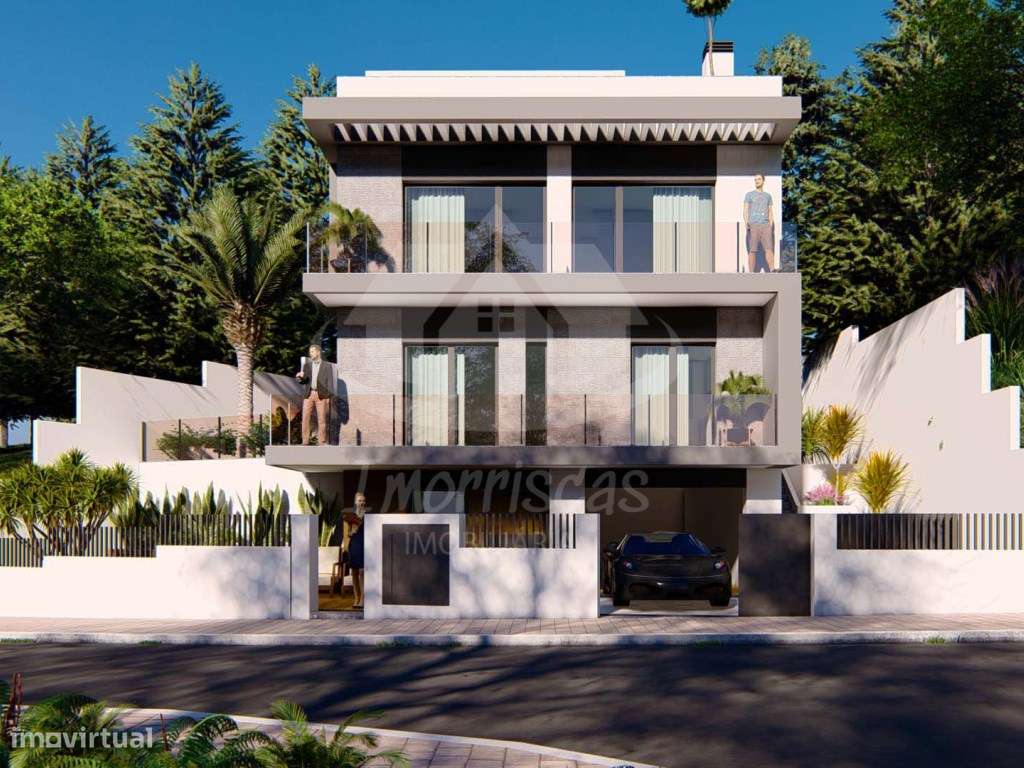 Terreno com projeto na Urbanização dos Terraços du Moulin, Vialonga - Grande imagem: 5/17