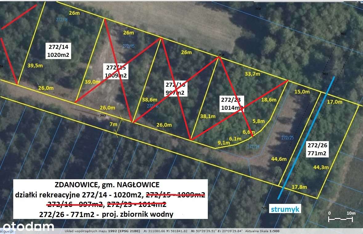 Tania działka rekreacyjna 1020m2 tylko 49.900 zł (brutto z 23% VAT)-3