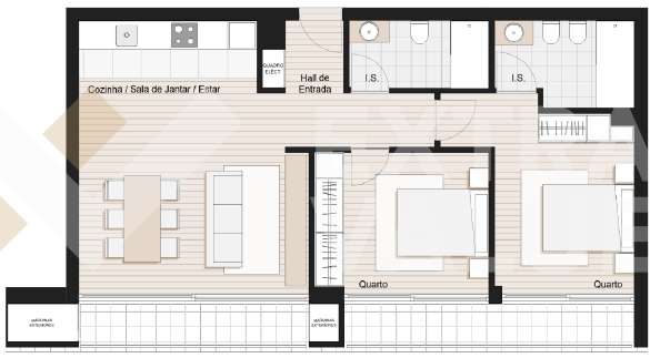 Apartamento T2 Nova Construção – 1º Andar-17
