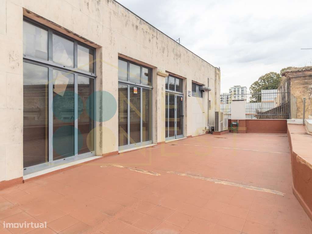 Escritório amplo com terraço de 77m2 na baixa de Setúbal, com possi...-34