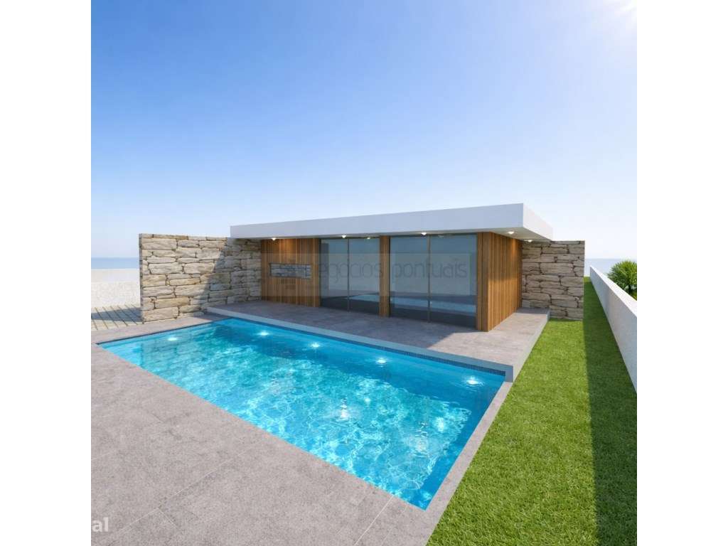 Moradia T3 Nova com Piscina e Design Moderno | Acabamentos de Luxo ... - Grande imagem: 2/13