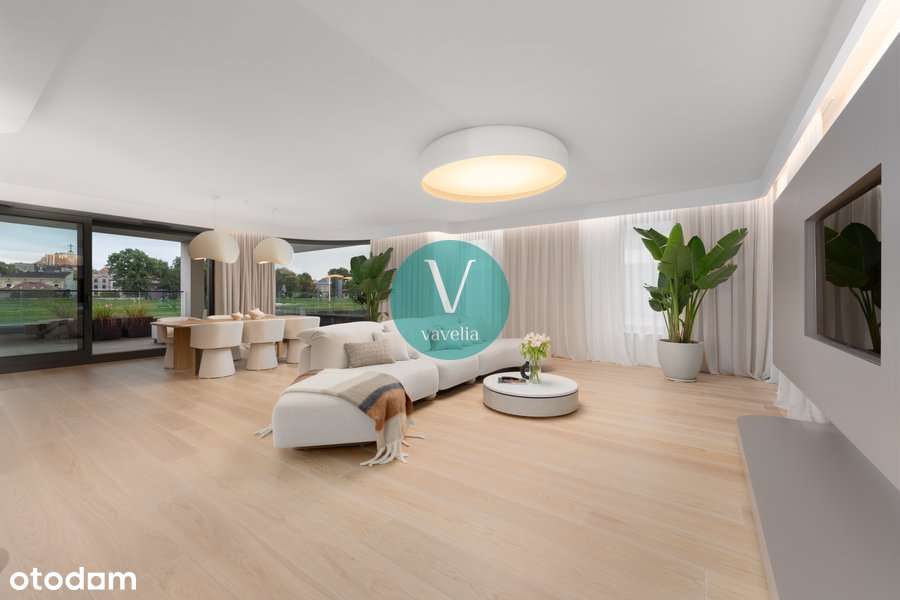 ✅ Luksusowy apartament przy Wiśle, z widokiem na Wawel • 165 m² - Pełny obrazek: 5/20
