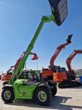 Merlo TF33.7- 3,3t la 7m, NOU, cupa 3mc, furci - 9