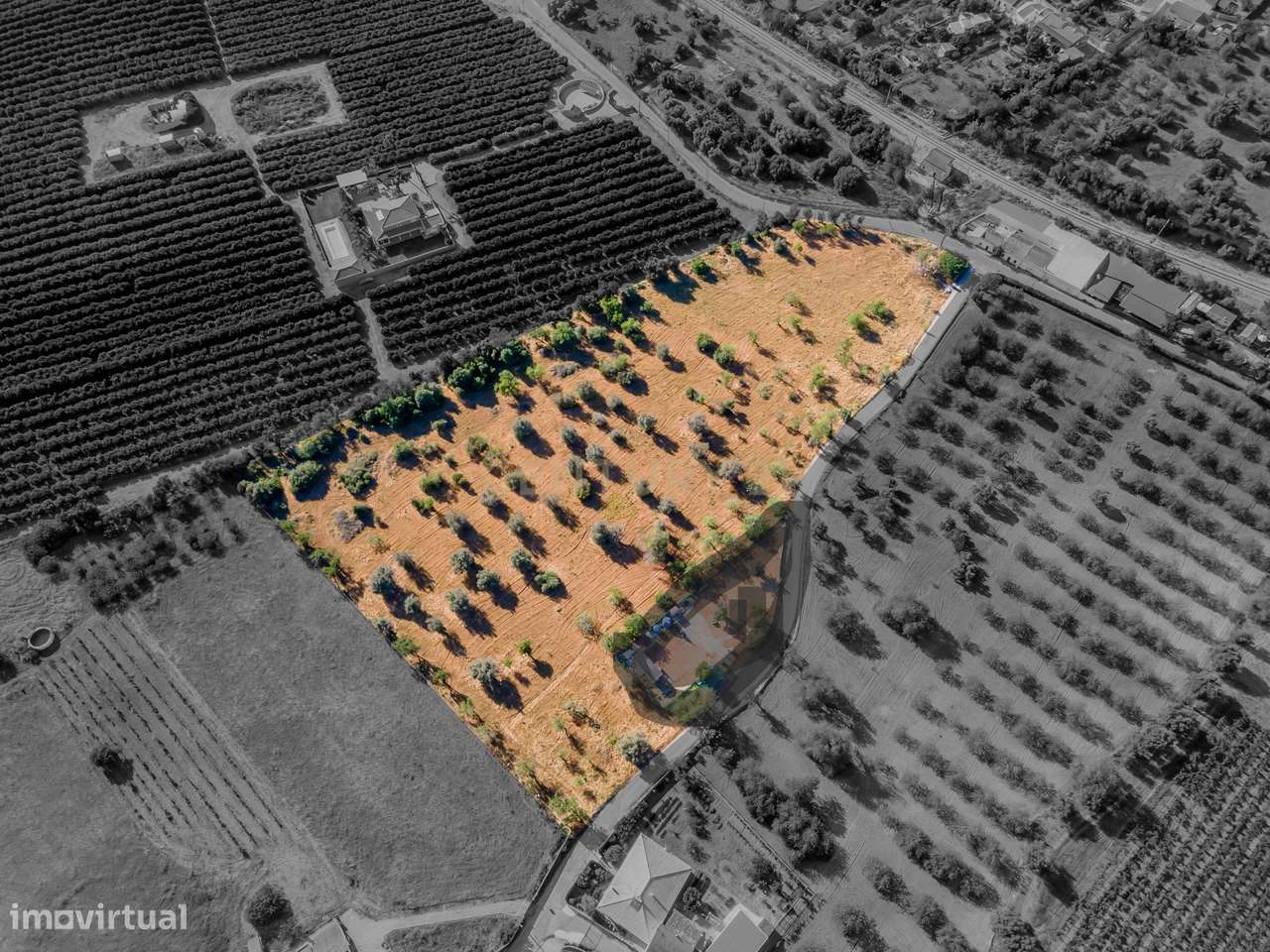 Terreno de 20,176 m2 com Ruina em Alvalede - Algoz - Grande imagem: 1/9