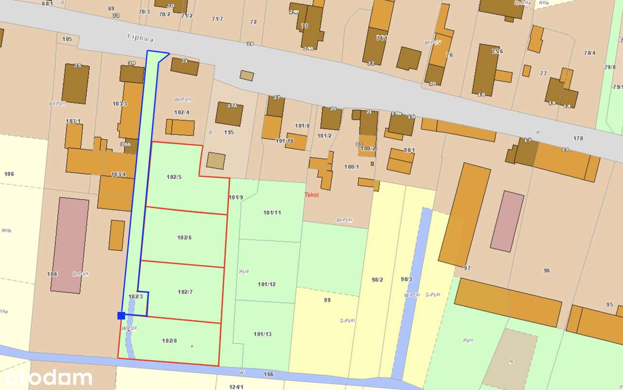Działka rolno-budowlana nr 102/7, Chrzanów, gm. Kobierzyce-5