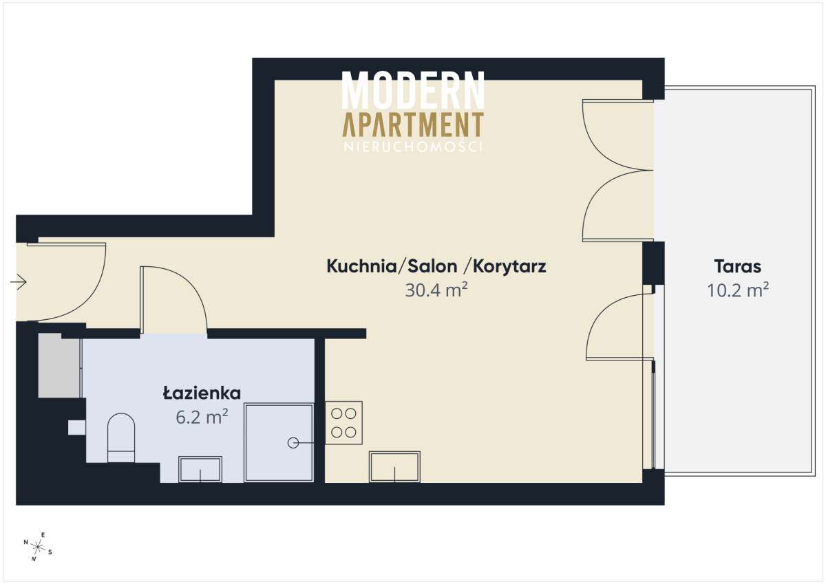 Gdańsk Aniołki! kawalerka inwestycyjna pod klucz-6