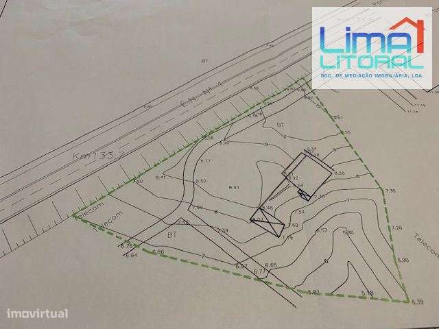 Terreno para construção com 2700 m2 (Moradias/Armazéns/Serviços) - Grande imagem: 4/4