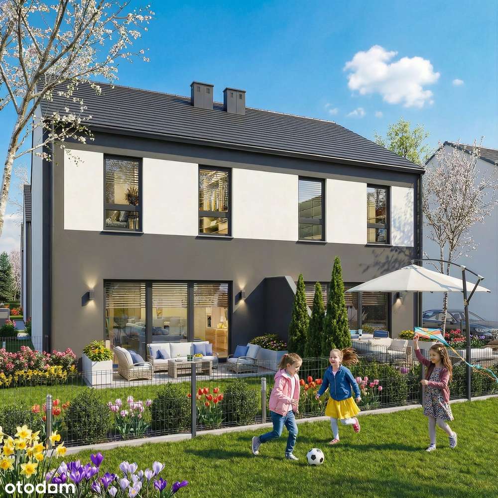 Przylep–Szumiących Traw | Nowy dom 82,99 m² | Ogród + 2 parkingi - E2