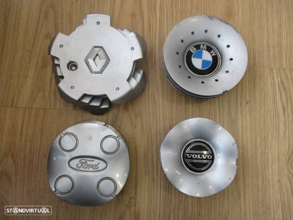 4 Centros Jante Roda BMW Volvo Ford Renault - 4