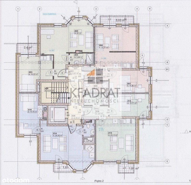 Mieszkanie, 40,69 m², Dziwnówek
