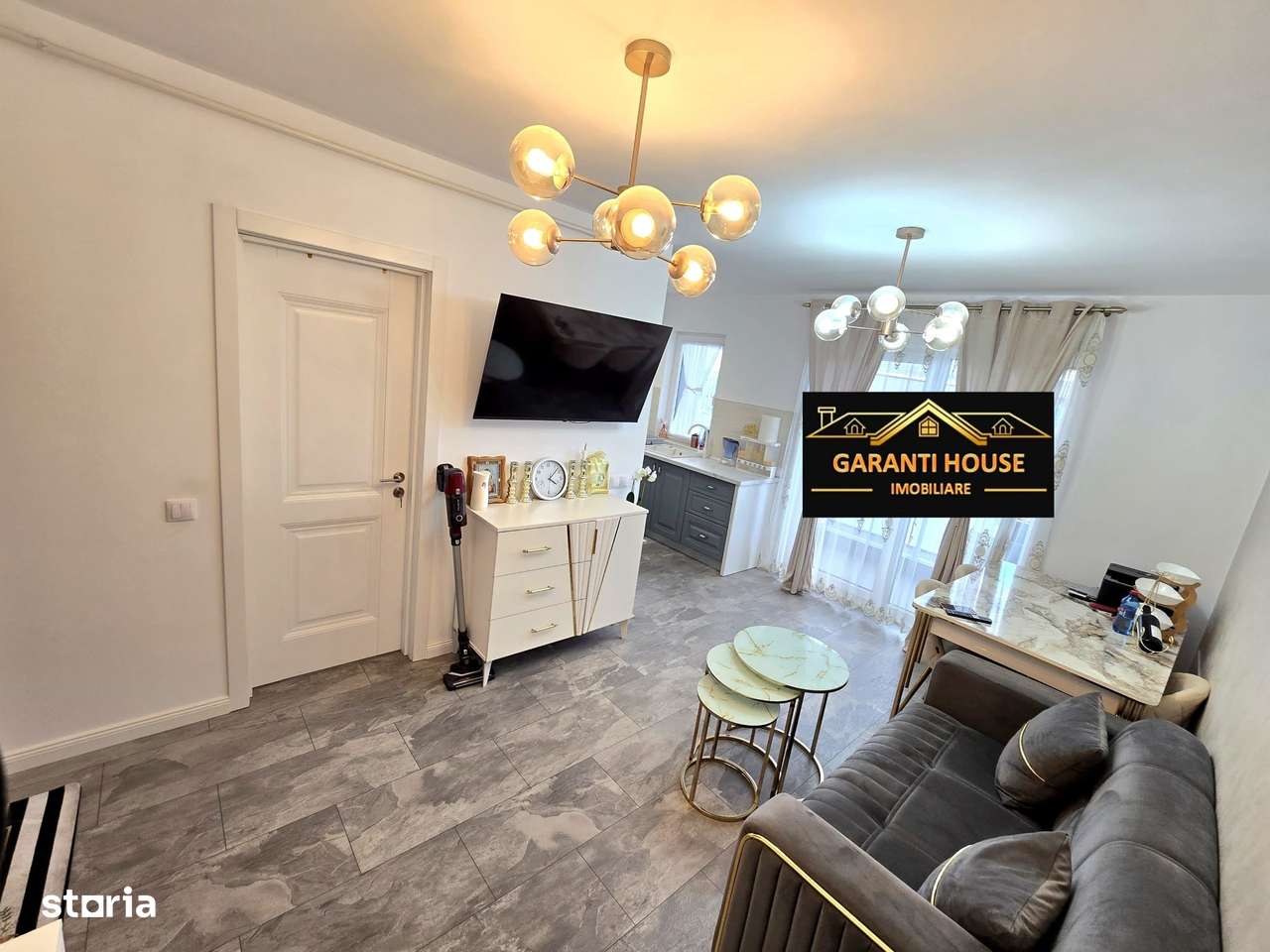 Bloc nou, apartament cu 2 camere, mobilat si utilat, parcare, 78 000€-2